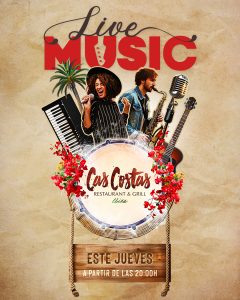 CAS COSTAS Live Music 2025 Post 1080x1080 JUEVES