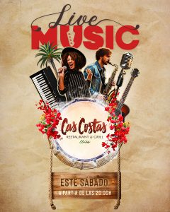 CAS COSTAS Live Music 2025 Post 1080x1080 SABADO