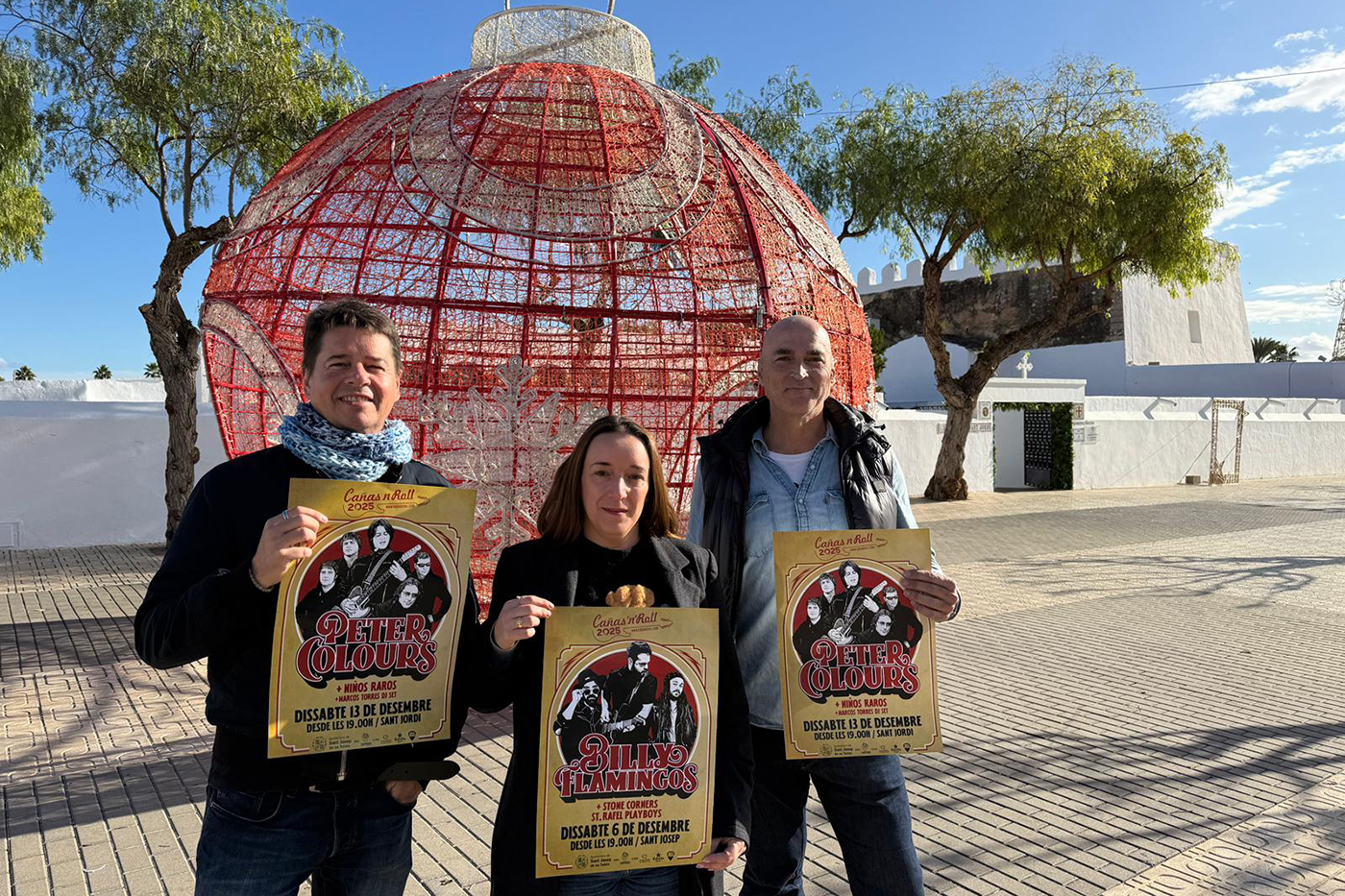 Carlos Roig Trafford, Isabel Castellar y Cesar Sánchez