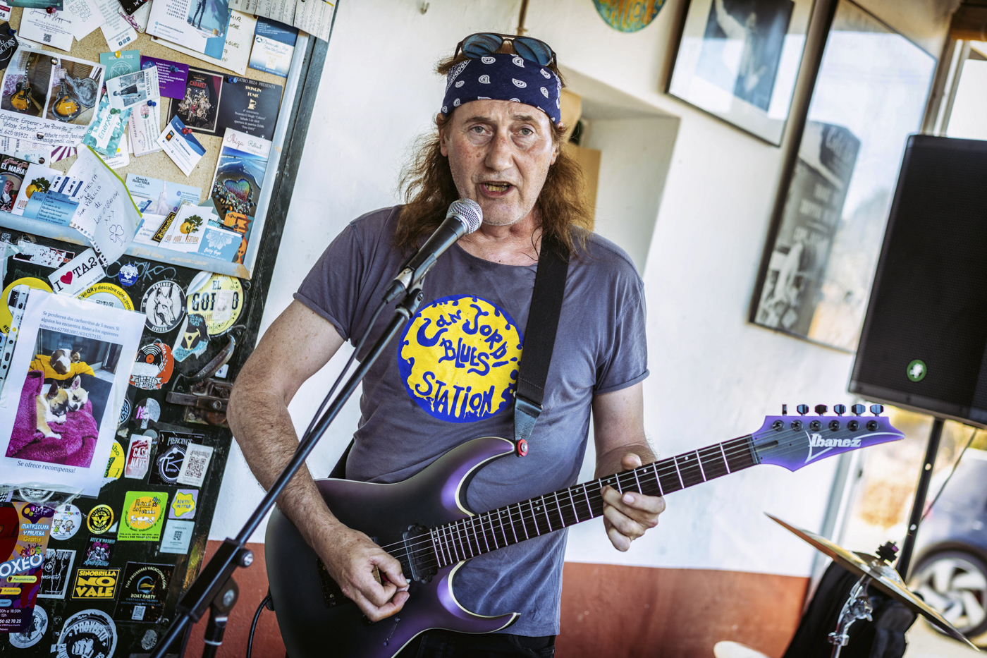 Blues y rock progresivo en Can Jordi, de la mano de Sant Antoni Cowboys
