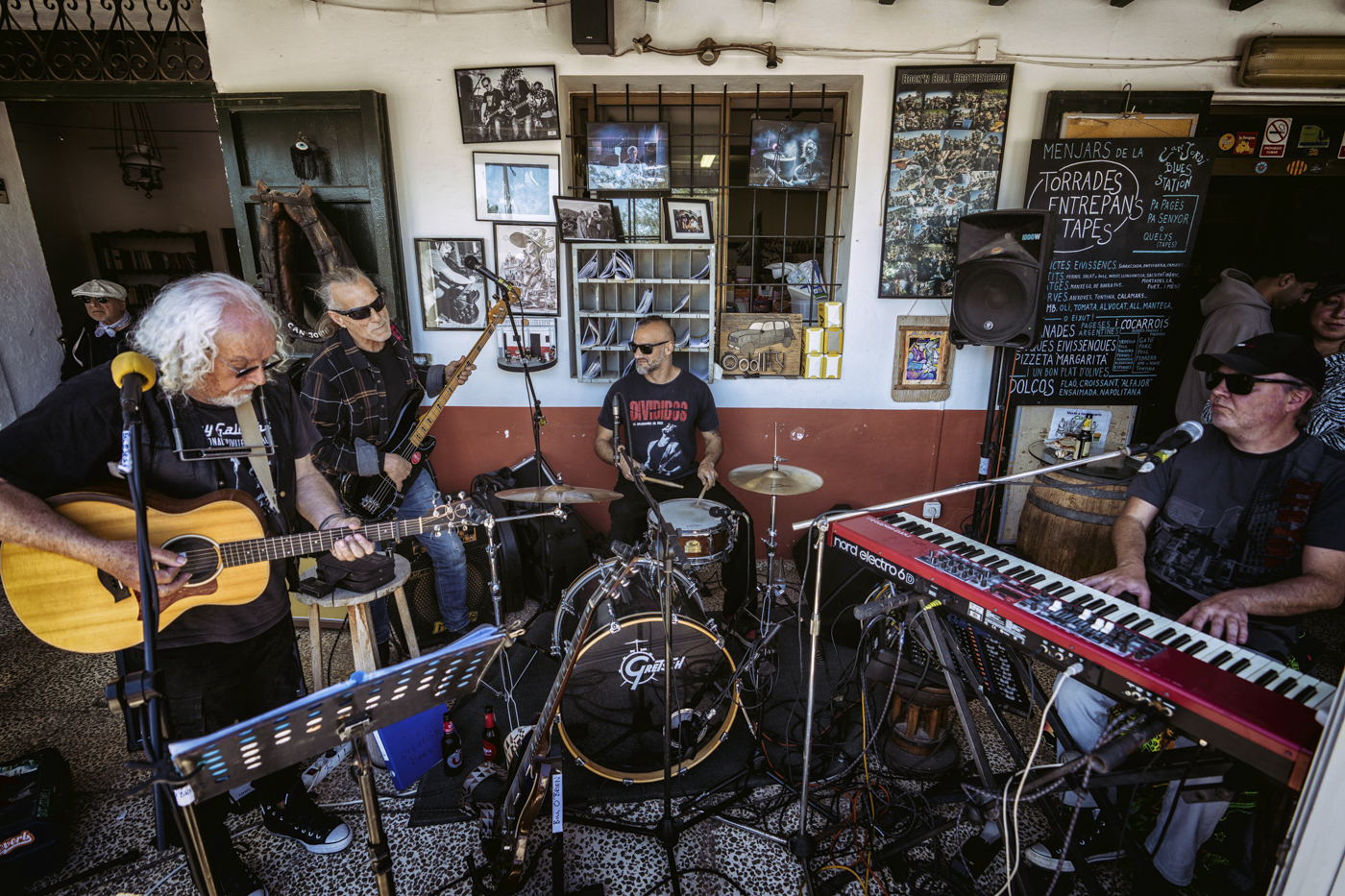 Los O’Brien regresan con toda la banda al escenario de Can Jordi Blues Station