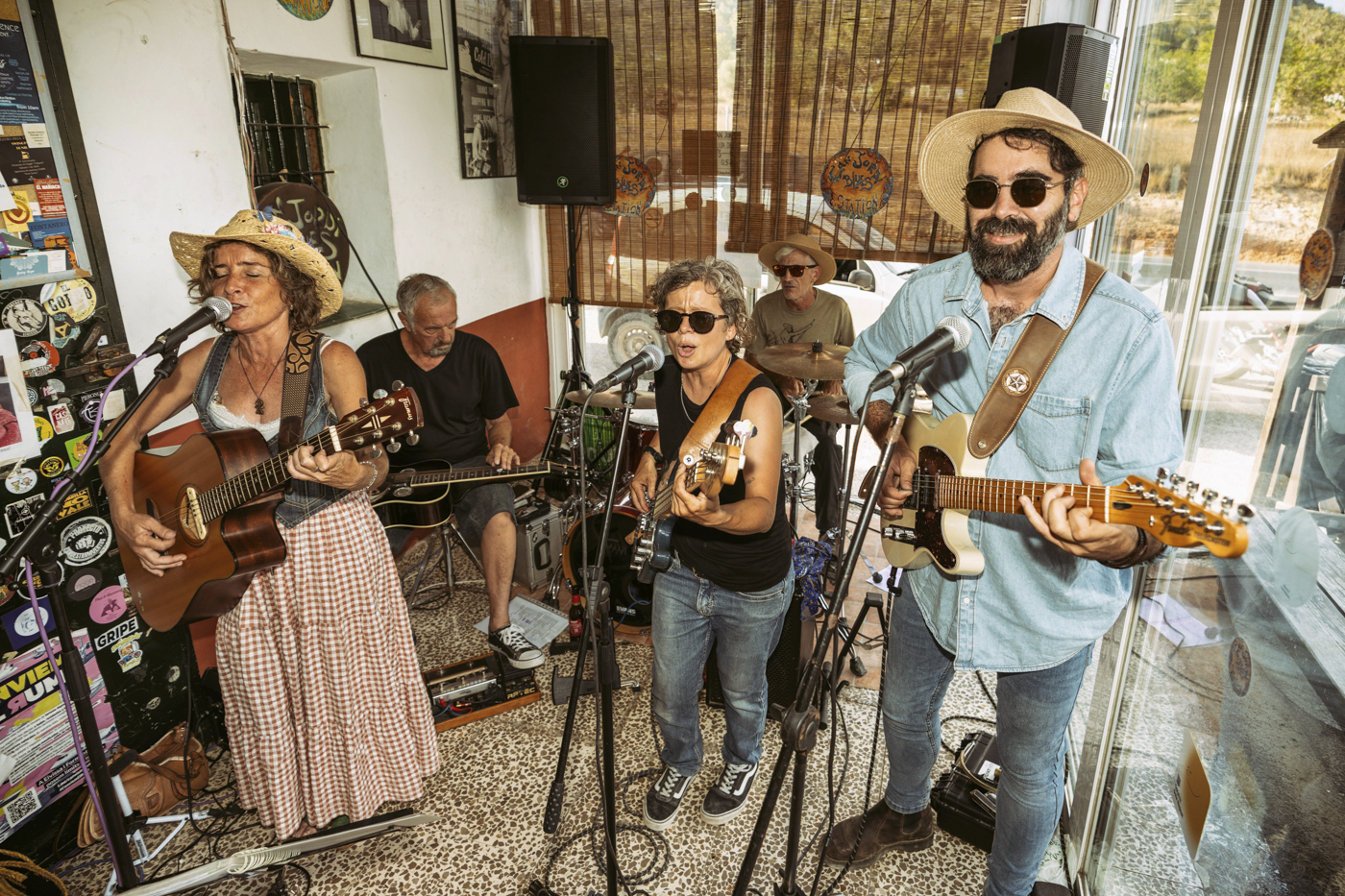 El quinteto de folk americano Cotton Cactus vuelve a Can Jordi Blues Station