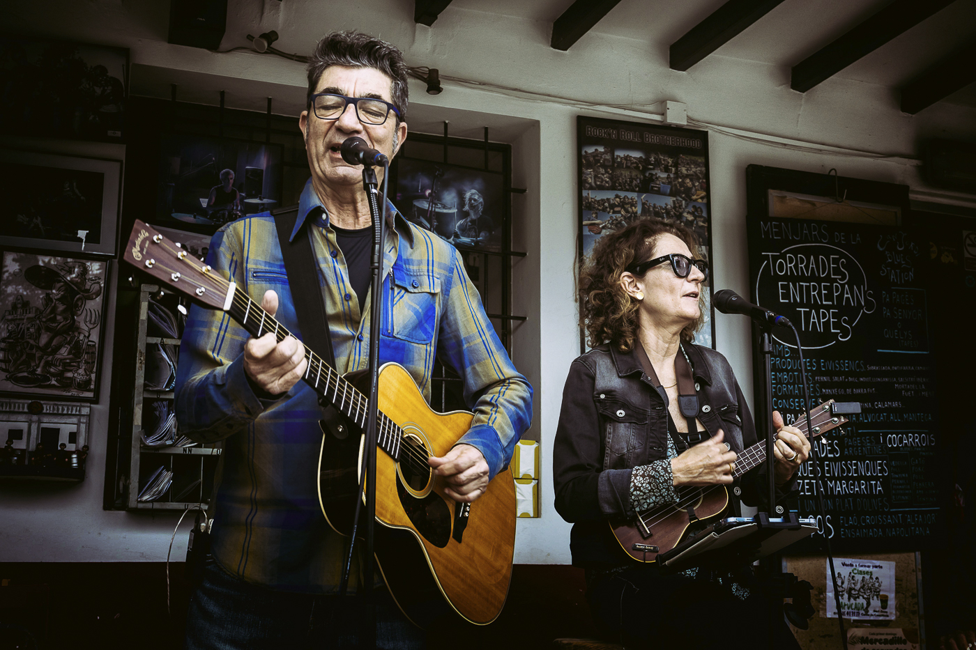 Bluesmàfia close the concert season in the Can Bernat Vinya garden